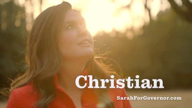 Image for article titled Just a Few Observations From Sarah Huckabee Sanders's Long-Ass Campaign Announcement Video