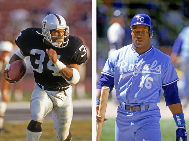 Bo Jackson is still the only man in history to appear in an NFL Pro Bowl and MLB All-Star Game.