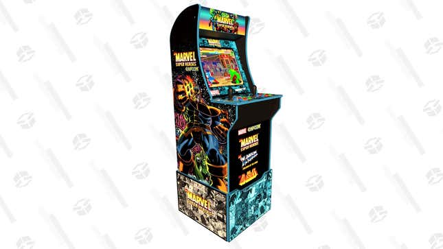Marvel Super Heroes Arcade1Up Arcade Cabinet + Riser | $380 | Walmart