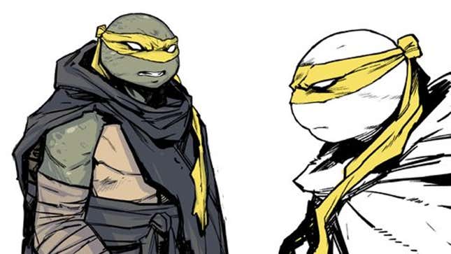 Say hi to a new member of the Teenage Mutant Ninja Turtles.