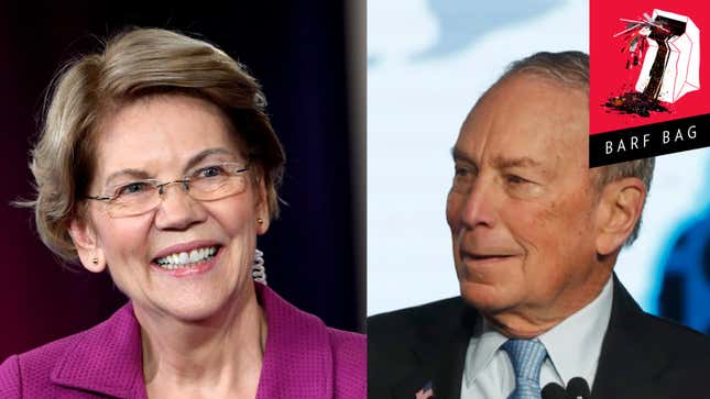 Image for article titled Elizabeth Warren Is Winning Her Quest to Utterly Destroy Michael Bloomberg