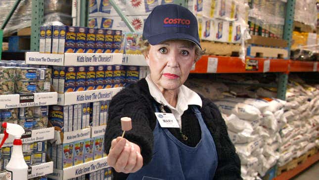 Image for article titled ‘Once They Put Me On Cheeses, I Will Finally Be Happy,’ Says Costco Employee Handing Out Free Vienna Sausage Samples