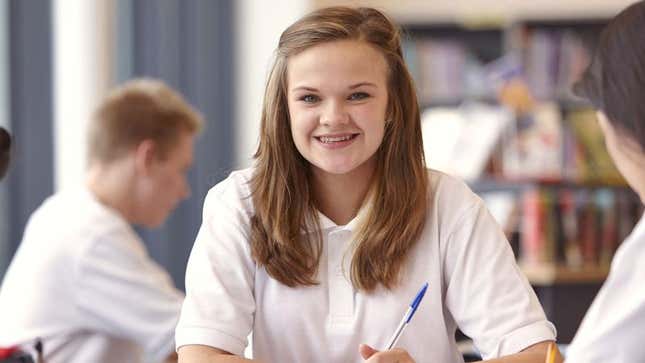 Image for article titled Girl Finally Speaking Up Enough For People To Critique Her Speaking Voice