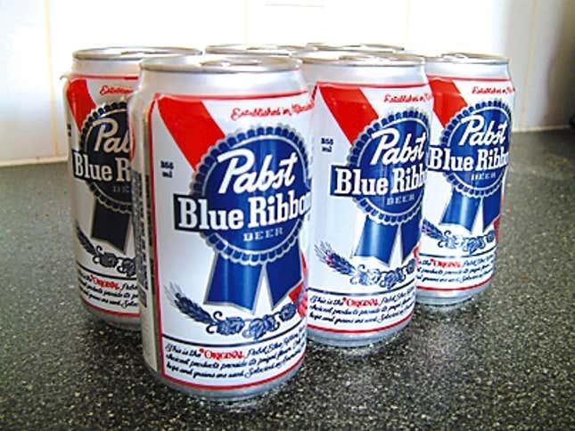 Image for article titled Pabst Still Coasting On 1893 Blue Ribbon Win