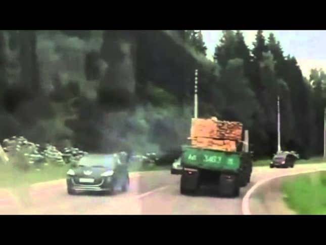 Watch A Lack Of Proper Load Management Completely Screw With This Truck