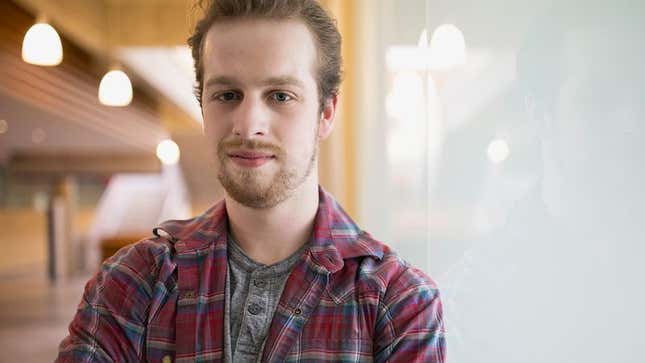 Image for article titled Area Man Excited To Hear Girlfriend Has Been Doing A Lot Of Thinking