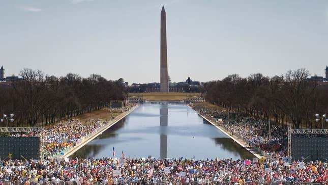 Image for article titled Nation’s Gay Straw Men March On Washington For Right To Marry Animals