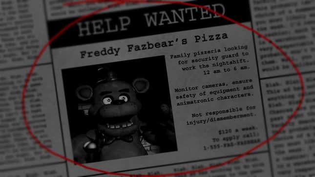 Image for article titled Why Five Nights at Freddy's Is So Popular