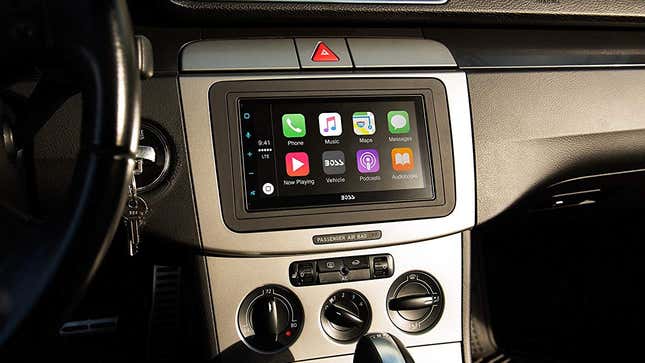 Boss Audio Apple CarPlay/Android Auto Receiver | $156 | Amazon