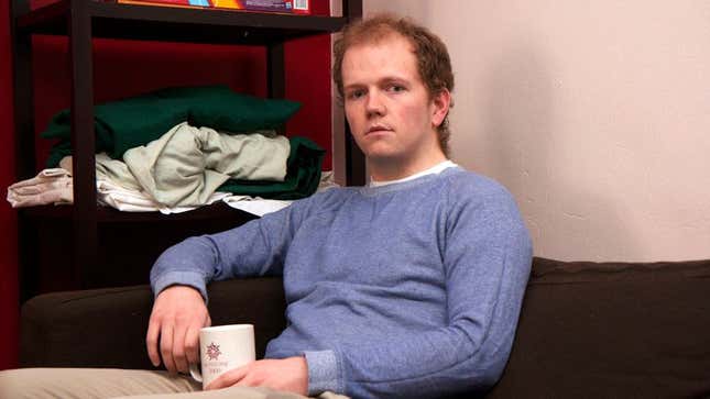 Image for article titled Man Raised By Parents Struggling To Adjust To Human Society