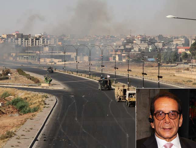 Image for article titled Charles Krauthammer Has Ashes Spread Over Prosperous, Liberated Iraq