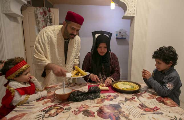 A Ramadan table in Tunisia