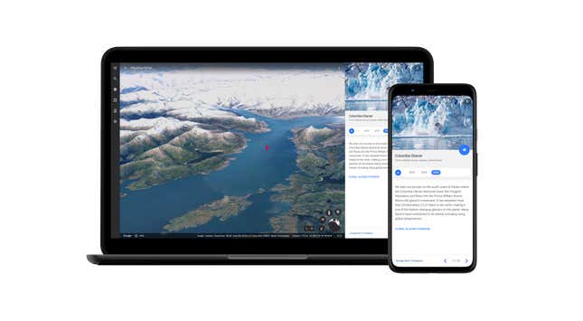 Image for article titled Google Earth's New 3D Time-Lapse Feature Shows How Humans Are Affecting the Planet