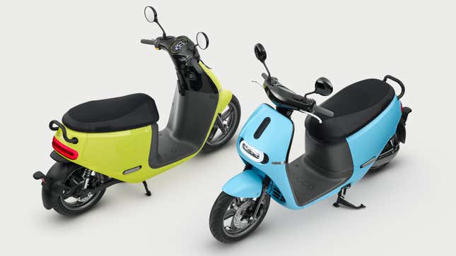 Image for article titled The World's Largest Motorcycle Market Will Start Using EV Scooters With Swappable Batteries