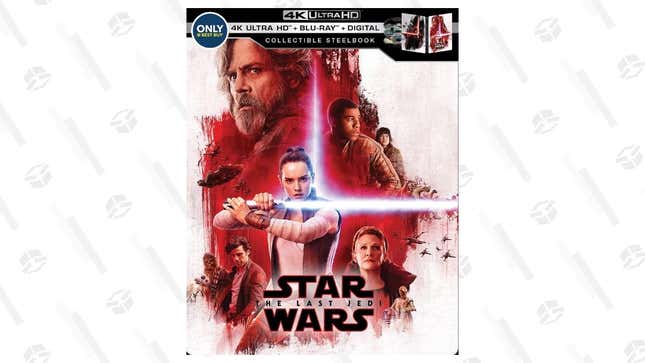 Star Wars: The Last Jedi 4K Steelbook | $26 | Daily Steals | Promo code KJSWJEDI