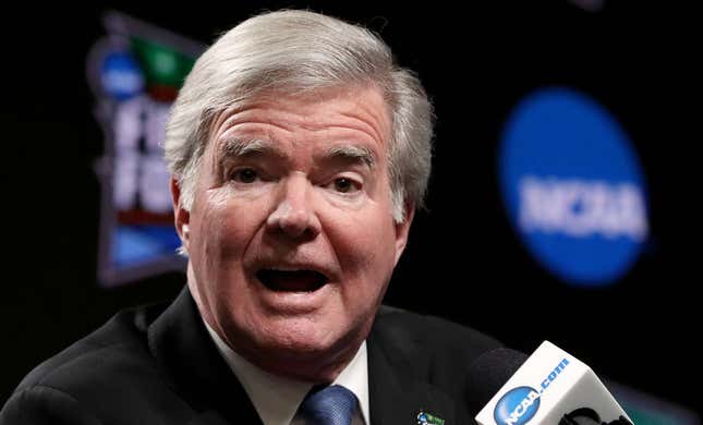 Image for article titled NCAA President Threatens California Schools Over State Bill Allowing College Athletes To Make Money