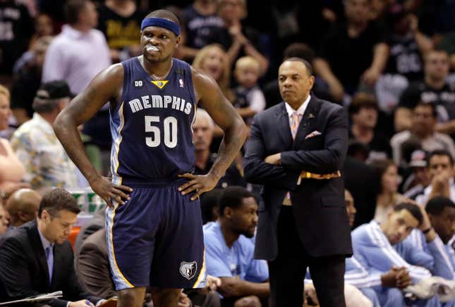 Zach Randolph is not pleased. Nor was the city of Memphis.