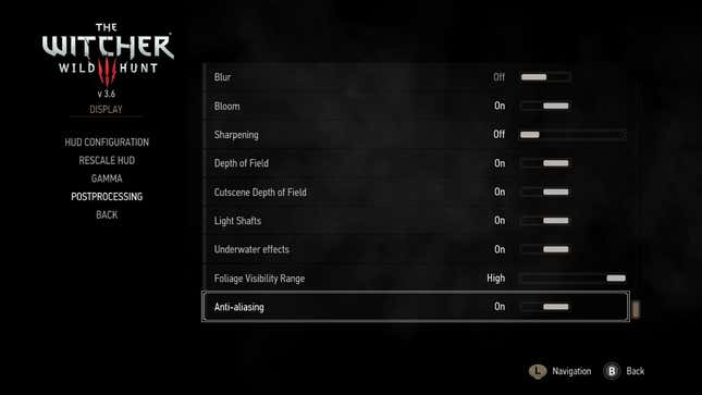 Image for article titled Witcher 3 Update Allows You To Transfer PC Saves To Switch