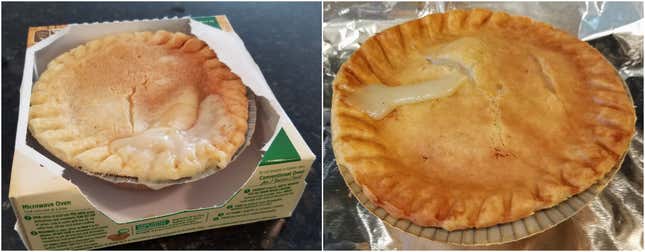 Microwave (left), oven (right)