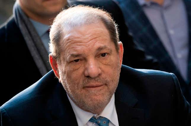 Image for article titled Harvey Weinstein&#39;s Lawyers Are Requesting a New Trial Because of a Juror&#39;s Novel