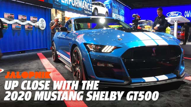 The 2020 Ford Mustang Shelby GT500 Looks Like a Hell of a Lot of Fun<em></em>