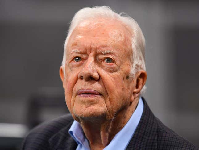 Image for article titled Jimmy Carter Forced To Remove Dozens Of Genital Piercings Before Entering MRI Machine