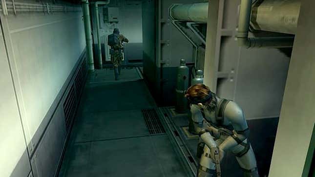 Image for article titled Guard In Video Game Under Strict Orders To Repeatedly Pace Same Stretch Of Hallway