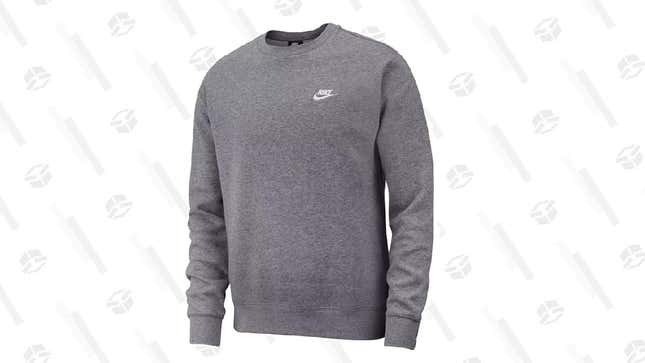 

Nike Fleece Crew Sweatshirt | $40 | Macy’s 