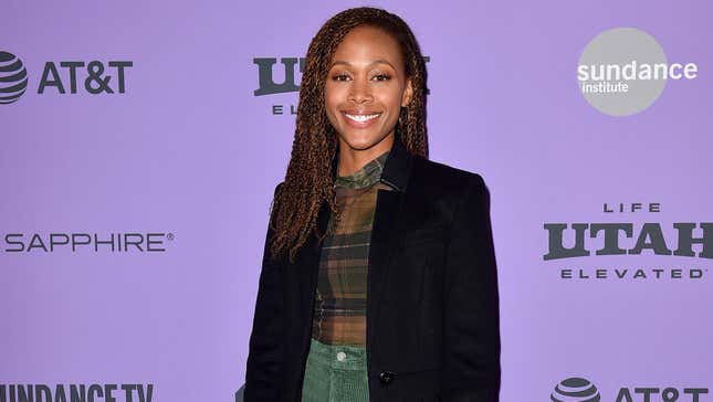  Nicole Beharie attends the “Miss Juneteenth” premiere during the 2020 Sundance Film Festival on January 24, 2020 in Park City, Utah.