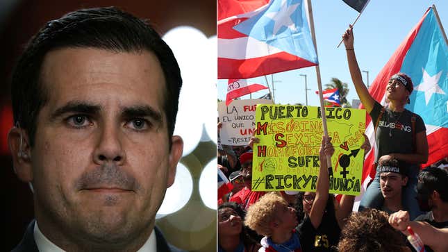 Image for article titled Why You Need to Know About Puerto Rico&#39;s Protests and Governor Ricardo Rosselló
