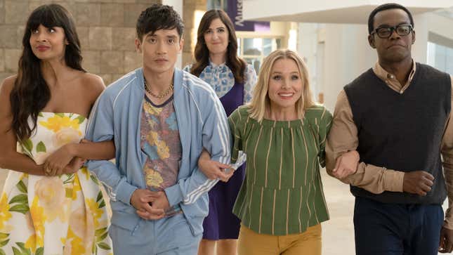 The Good Place walks, finally, right into the Good Place