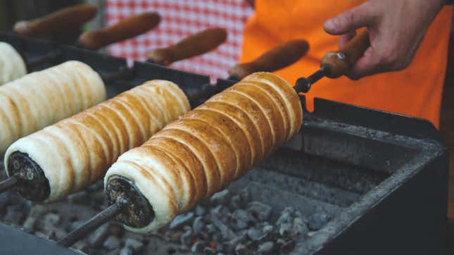 Image for article titled Chimney cakes are the best Hungarian export since paprika