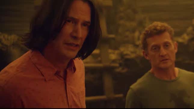 Image for article titled Bill and Ted reunite with Death (and go to hell) in the latest Face The Music trailer