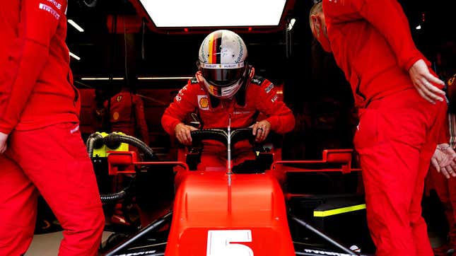Image for article titled Sebastian Vettel Is Trading His Ferrari For An Aston Martin