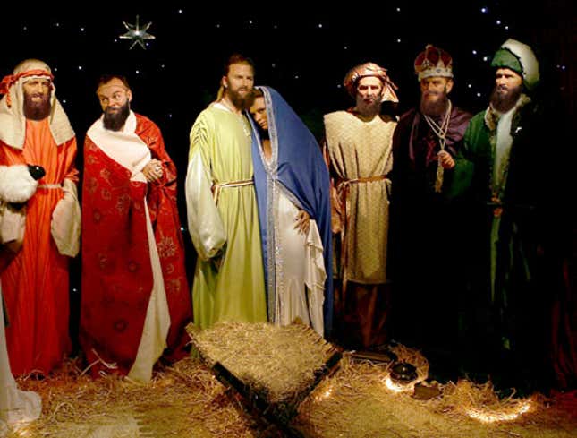 Image for article titled Baby Jesus Stolen From Live Nativity