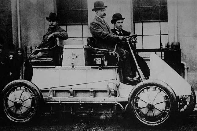 The first Porsche—and the first hybrid.