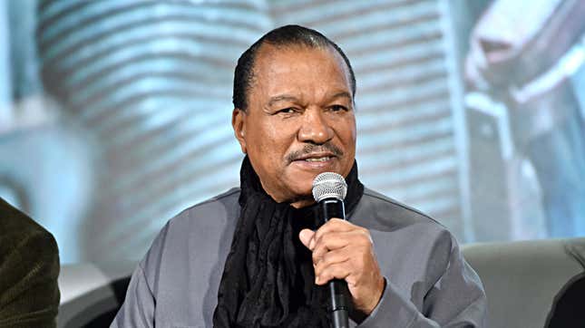 Billy Dee Williams participates in the global press conference for “Star Wars: The Rise of Skywalker” on December 04, 2019 in Pasadena, California. 
