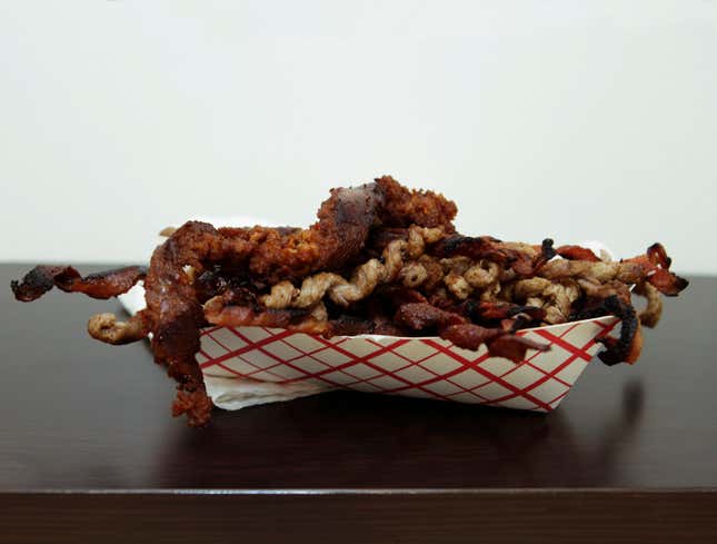 Image for article titled Curly Fry Inventor Strikes Out With Curly Veal
