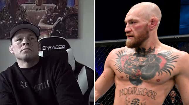 Image for article titled Conor McGregor Is Obsessed With Nate Diaz&#39;s Gamer Chair