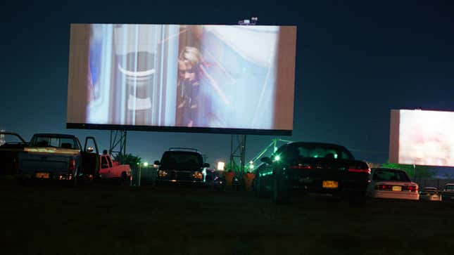 One parking company in New York will bring drive-in movies to a parking lot near Yankee Stadium. (Getty Images)