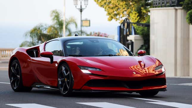 Image for article titled Ferrari Is Finally Getting Off Its High Horse And Is Embracing Electric Cars