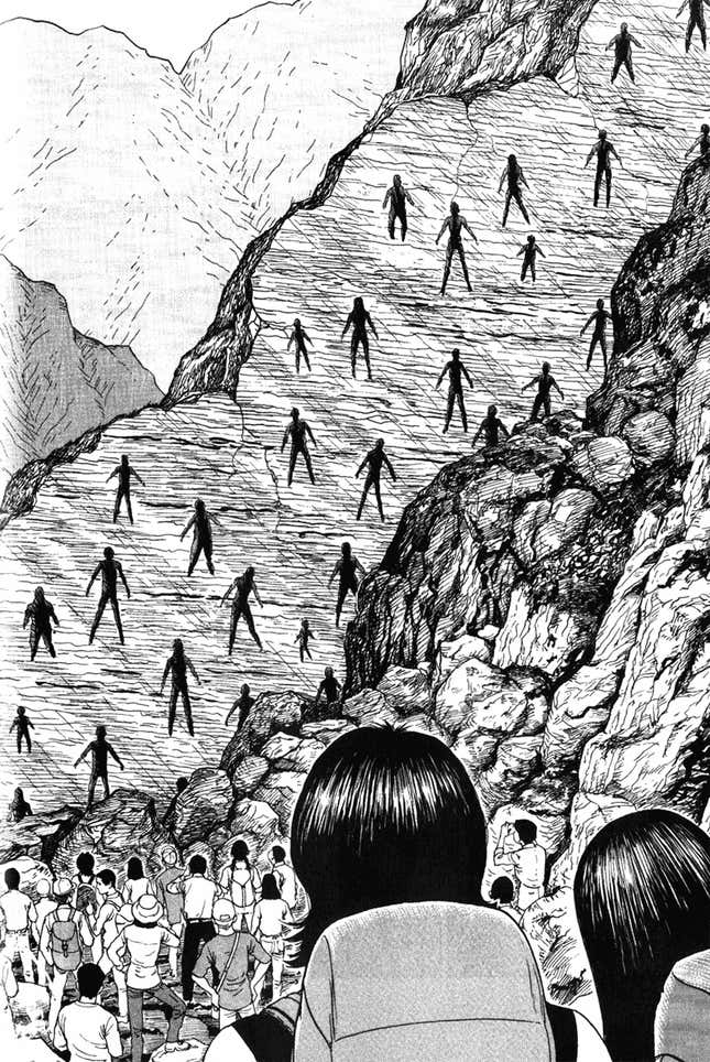 Imagen para el artículo titulado Cuando pasar de página te da auténtico terror: así son los mangas de Junji Ito
