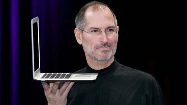 Steve Jobs reveló el Air en enero de 2008. (Foto: Getty Images)