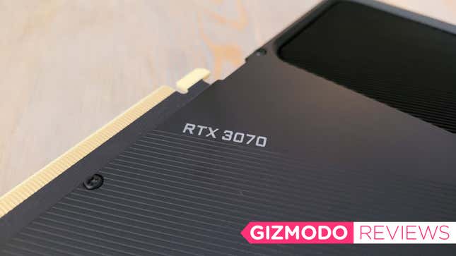 Image for article titled The Nvidia RTX 3070 Has No Business Being This Good