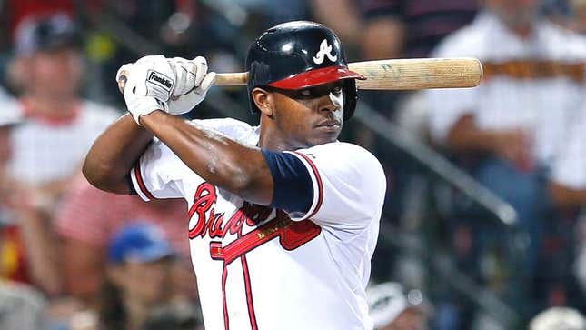 Image for article titled Justin Upton Realizes He’s Been At Bat For 4 Hours