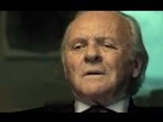 Anthony Hopkins is up to all sorts of shenanigans in the<i> Misconduct</i> trailer