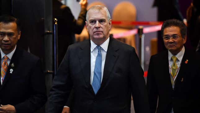 Image for article titled Prince Andrew Had to Drive to His Father&#39;s House to Get a Royal Ass Whooping