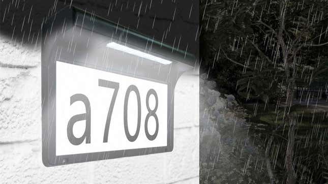 LeiDrail House Numbers Solar Powered Address Sign | $23 | Amazon | Promo code PVZUIM7S