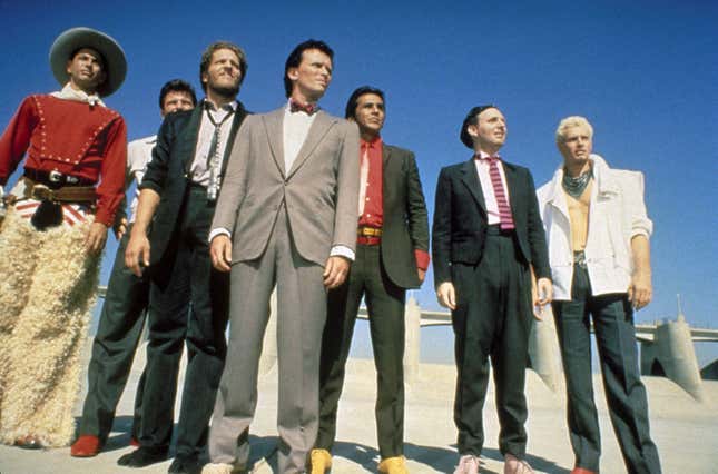 The cast of Buckaroo Banzai.
