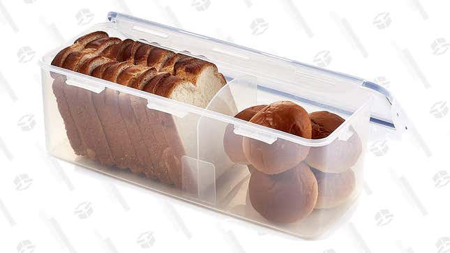 LOCK &amp; LOCK Airtight Food Container with Divider, Bread Box | $9 | Walmart and Amazon | Clip the coupon on page